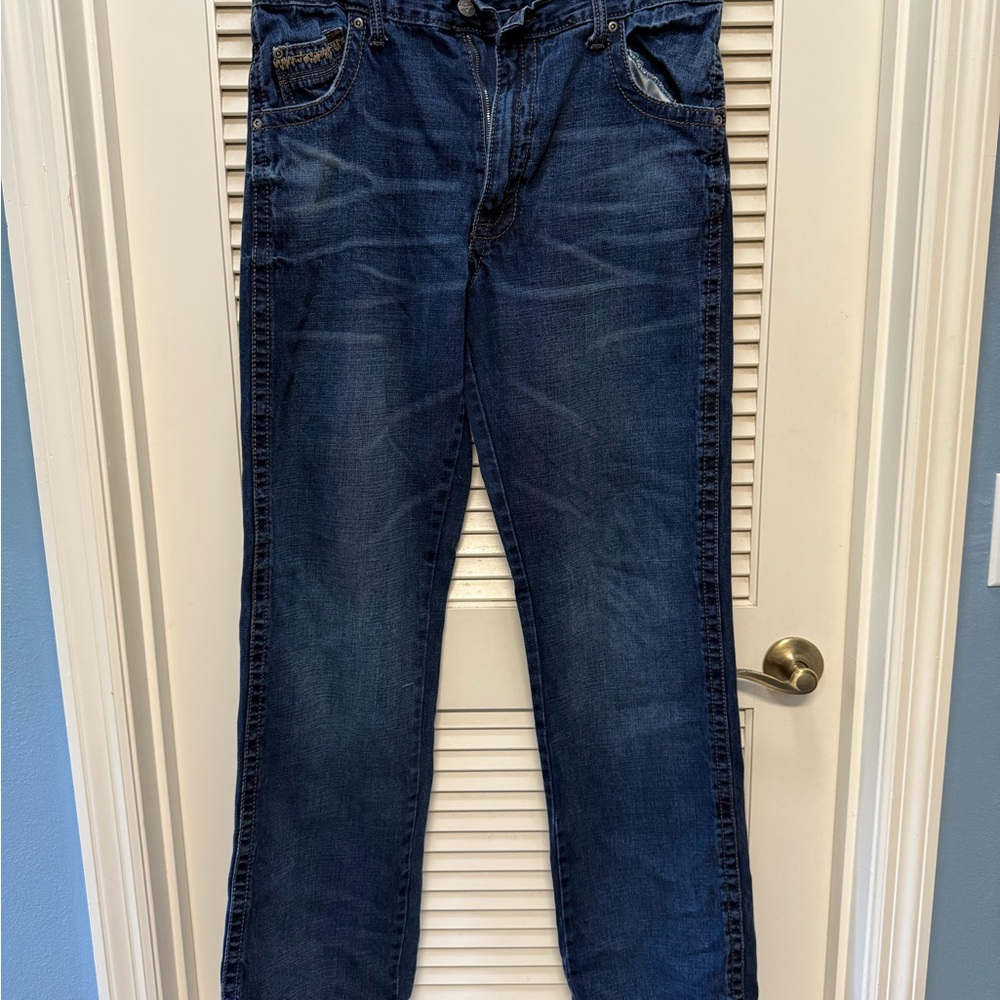 Men's Wranglers slim boot Blue Jeans